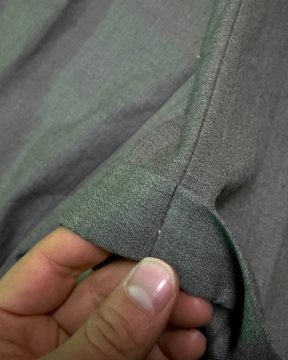 Benissimo 투턱 울 트라우저 32-33 상품이미지3