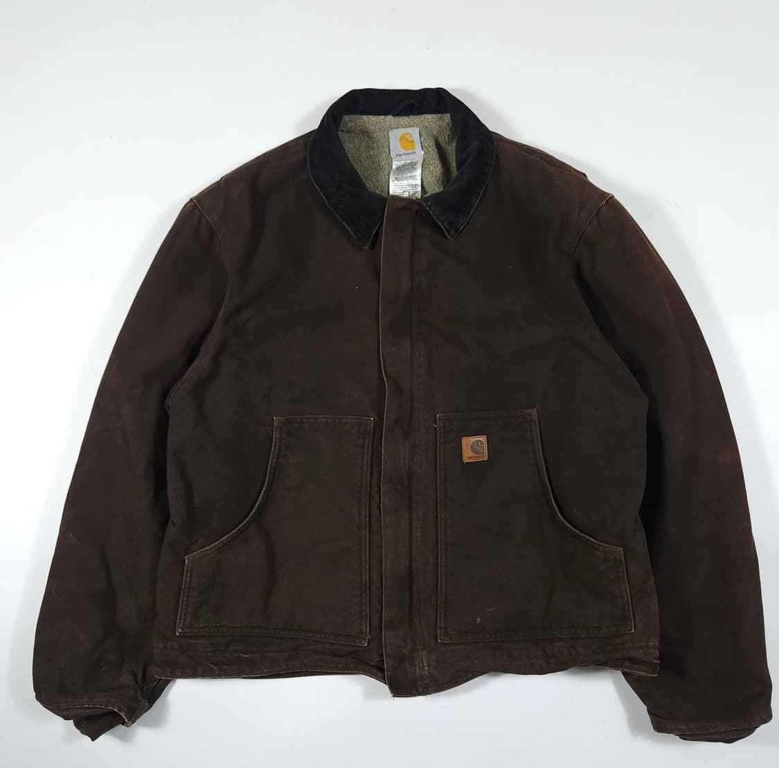 칼하트 J164 다크브라운 워크 자켓 상품이미지1