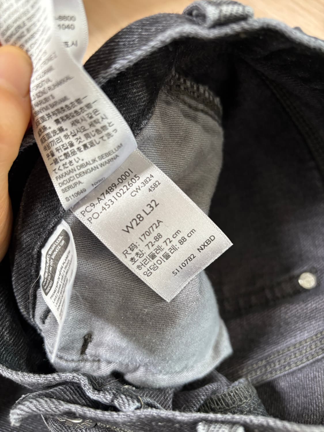 리바이스 실버탭 배기 카펜터 진 상품이미지6