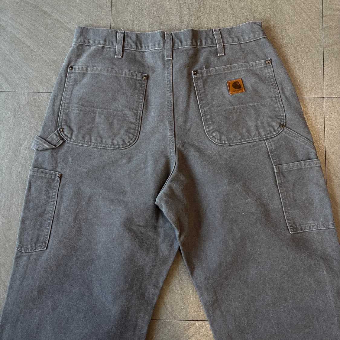 칼하트 정품 그레이 더블니 팬츠 바지 상품이미지7