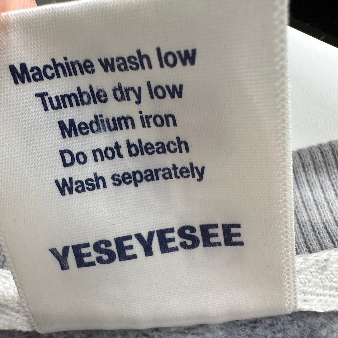 90 예스아이씨 남자 오버핏 맨투맨 상품이미지4