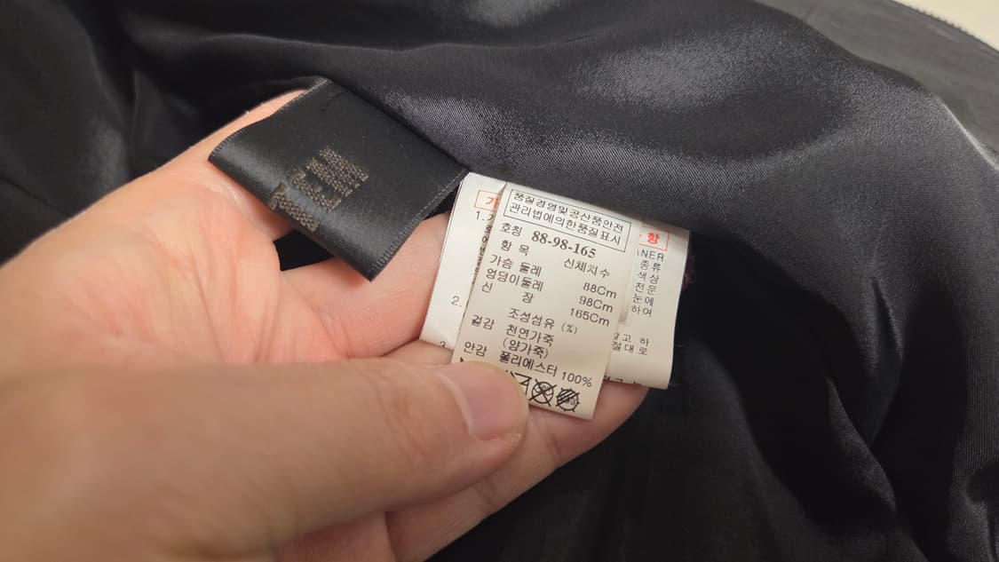 SYSTEM  시스템 천연 양가죽 라이더 가죽 자켓 상품이미지7