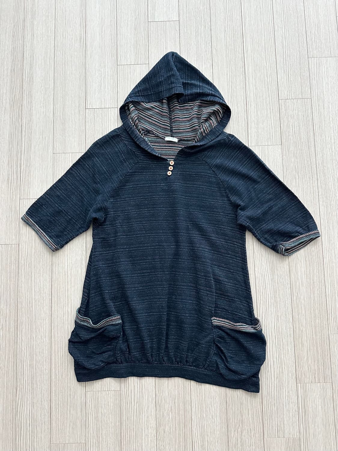 jpn 웨스턴 키치 히피 하구미 괴짜 레이어드 코디세트 상품이미지3