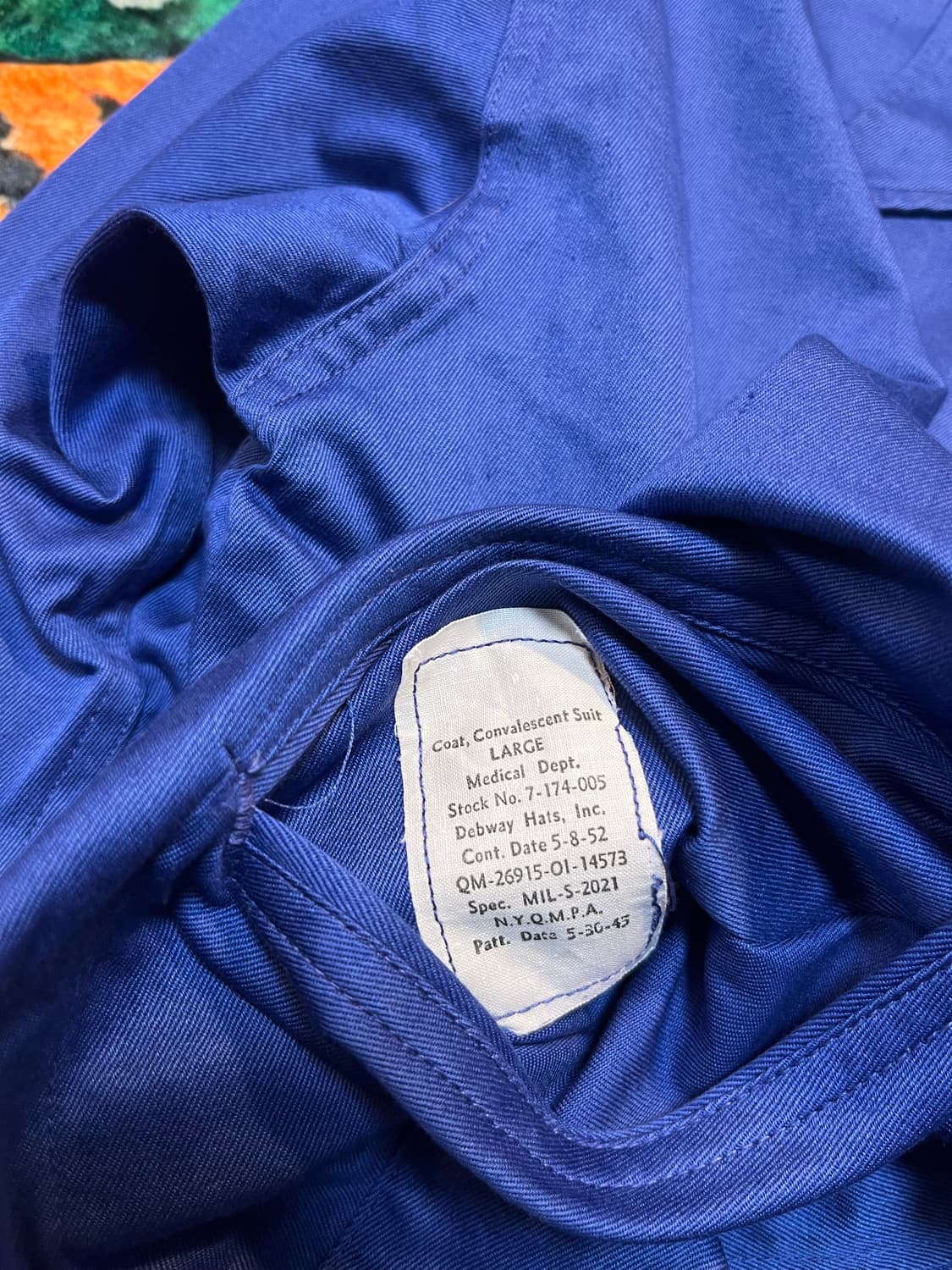 50s us army medical jacket 상품이미지5