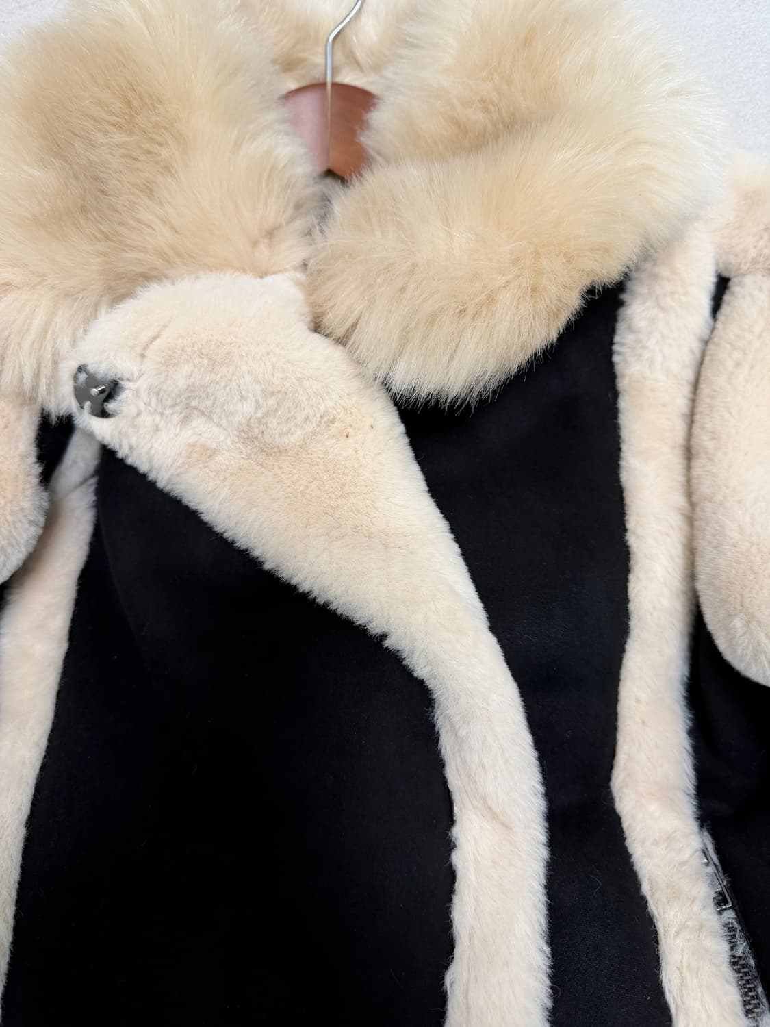 스웨이드 퍼 무스탕 fur mustang jacket 상품이미지2