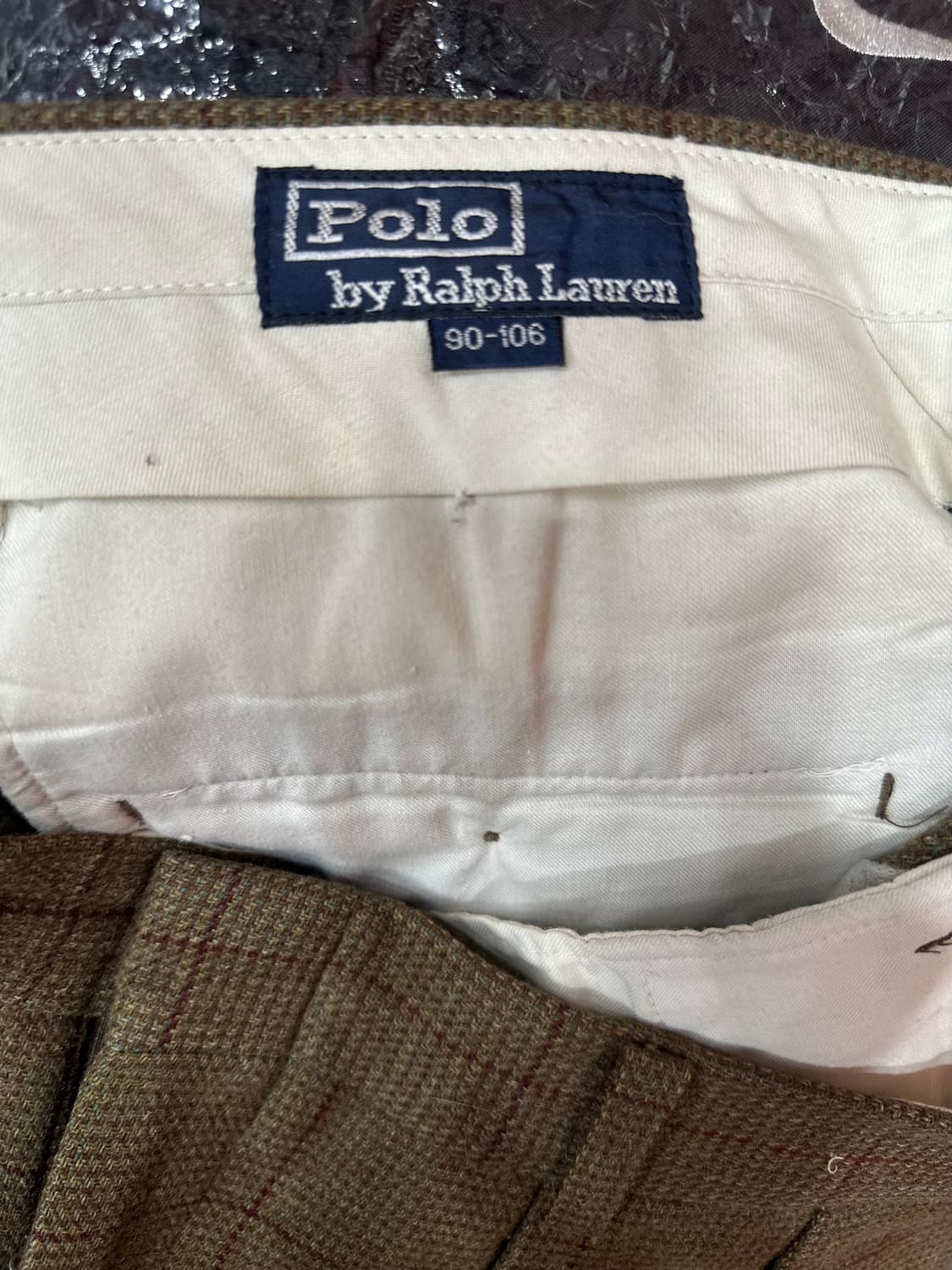 90s 폴로랄프로렌 울 팬츠 34 상품이미지4