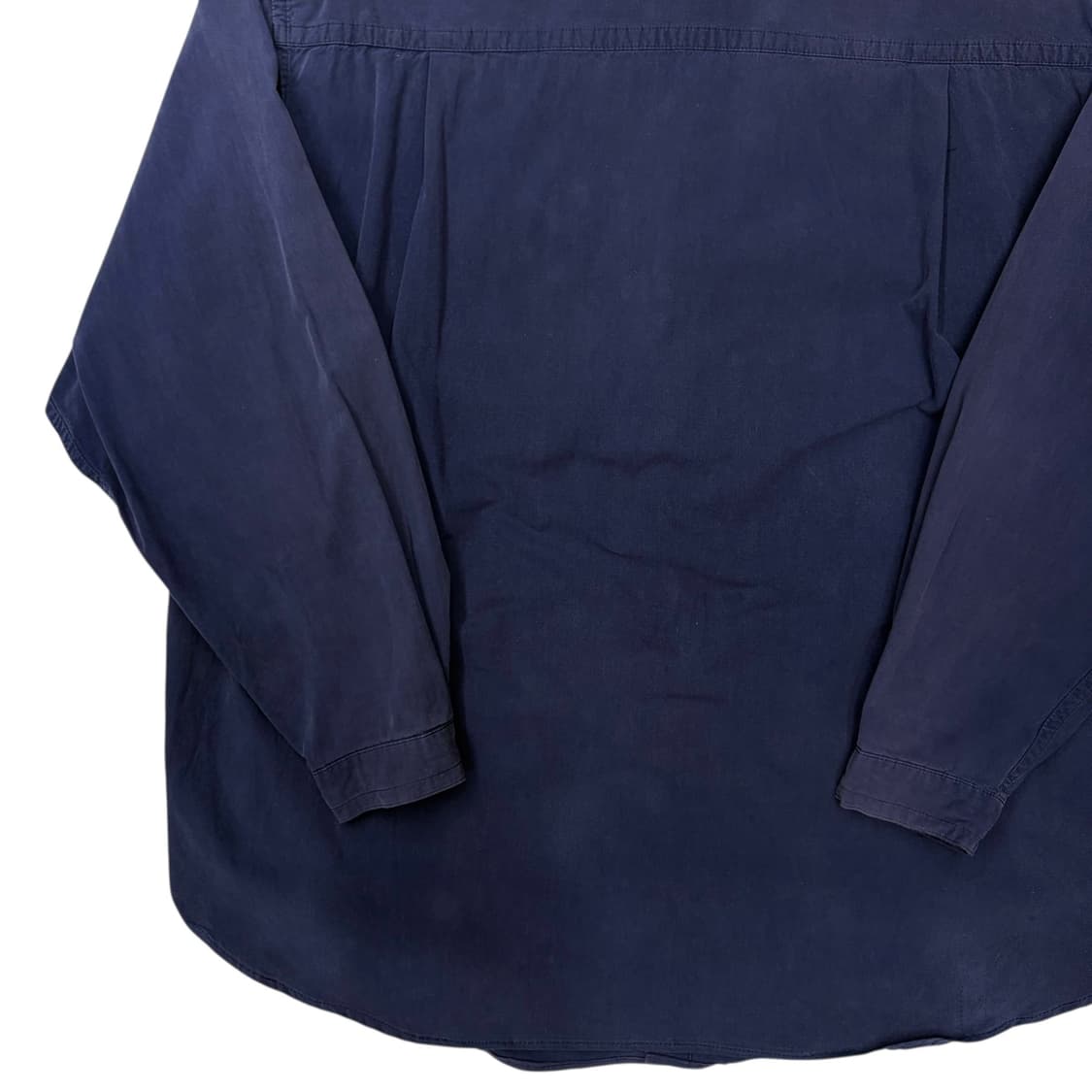 90s 이세이 미야케 Hai 스포팅 기어 네이비 워크 셔츠 XL 상품이미지6