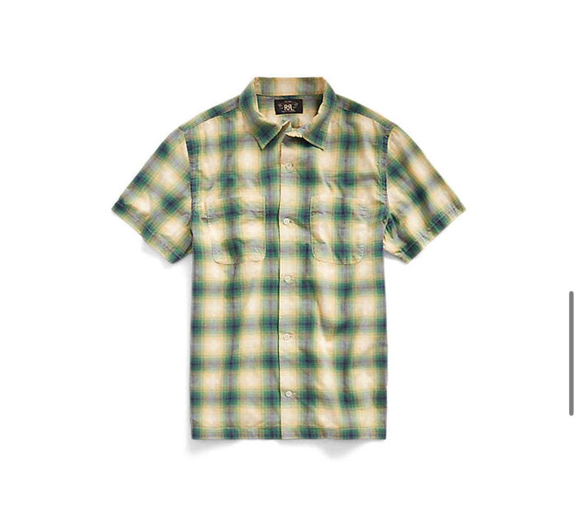 RRL 더블알엘 체크 워크 셔츠 L 상품이미지1