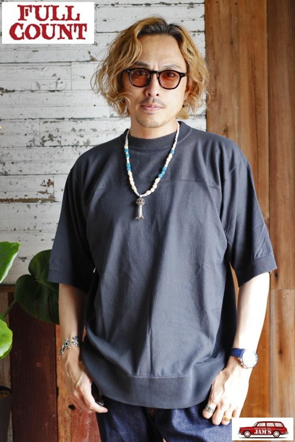 FULLCOUNT Seven Sleeve Football T-shirt 상품이미지3