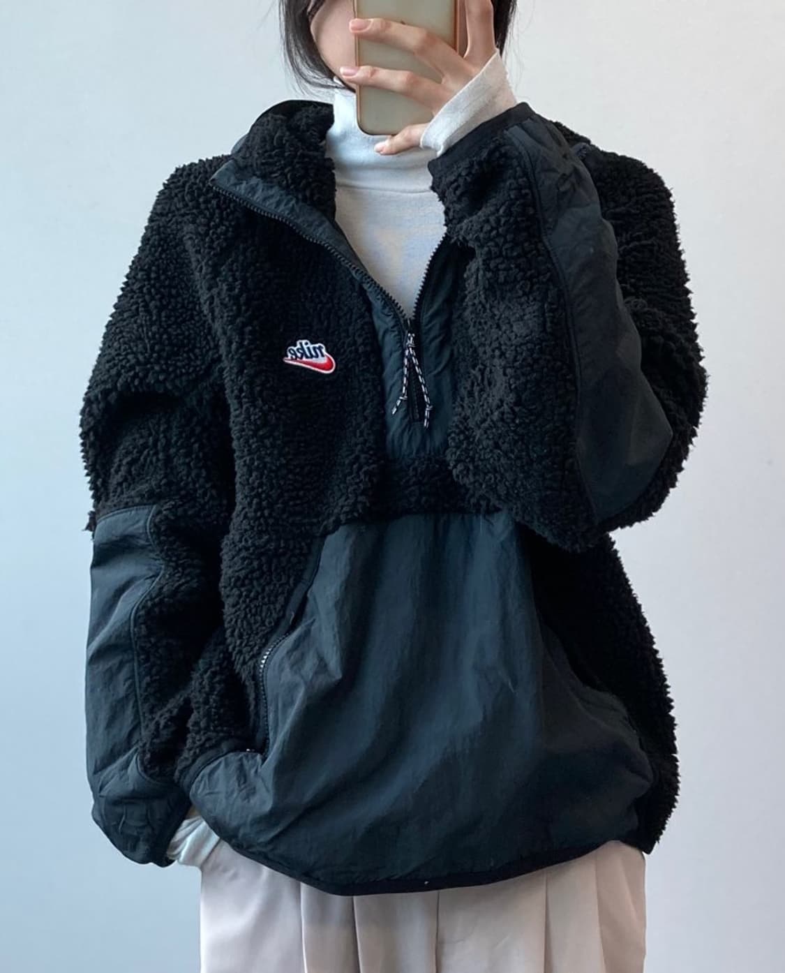 나이키 반집업 헤리티지 후리스 상품이미지1