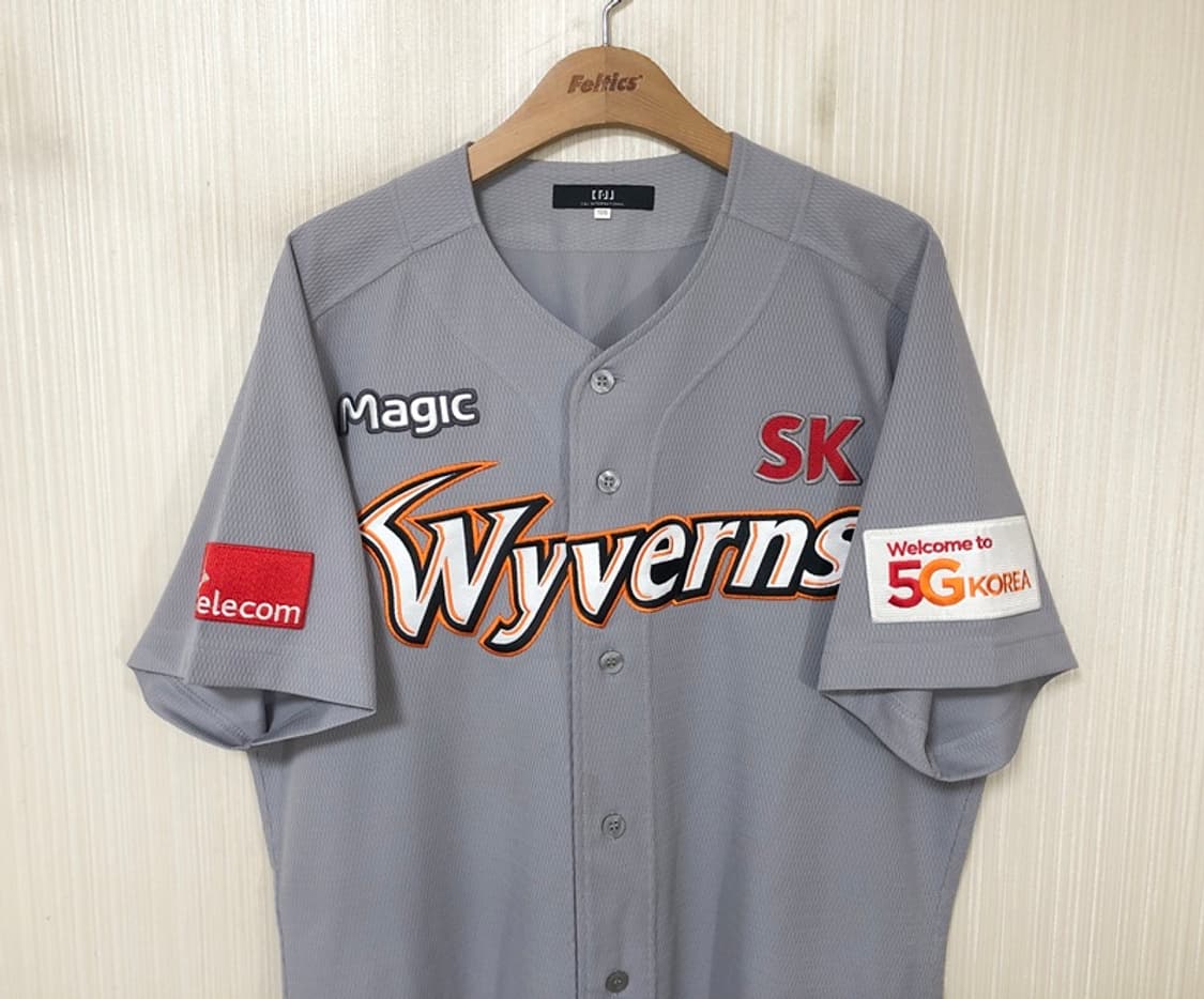 KBO SK와이번스 어센틱 홈유니폼/져지 105 #23 켈리 상품이미지2