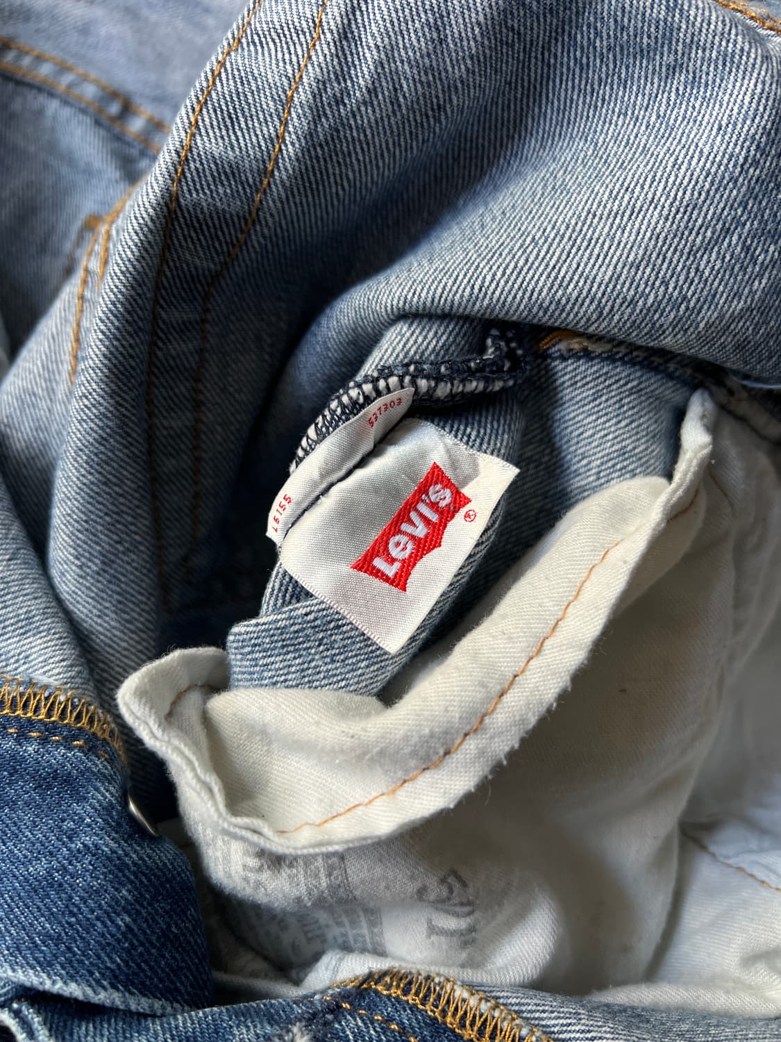 [38]리바이스 501 빈티지 워싱 데님 팬츠 상품이미지4