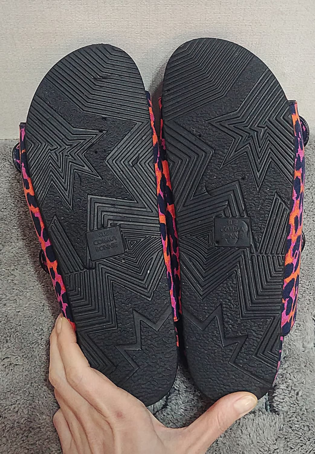 슈콤마보니 레오파드 패턴 샌들 240사이즈 상품이미지5