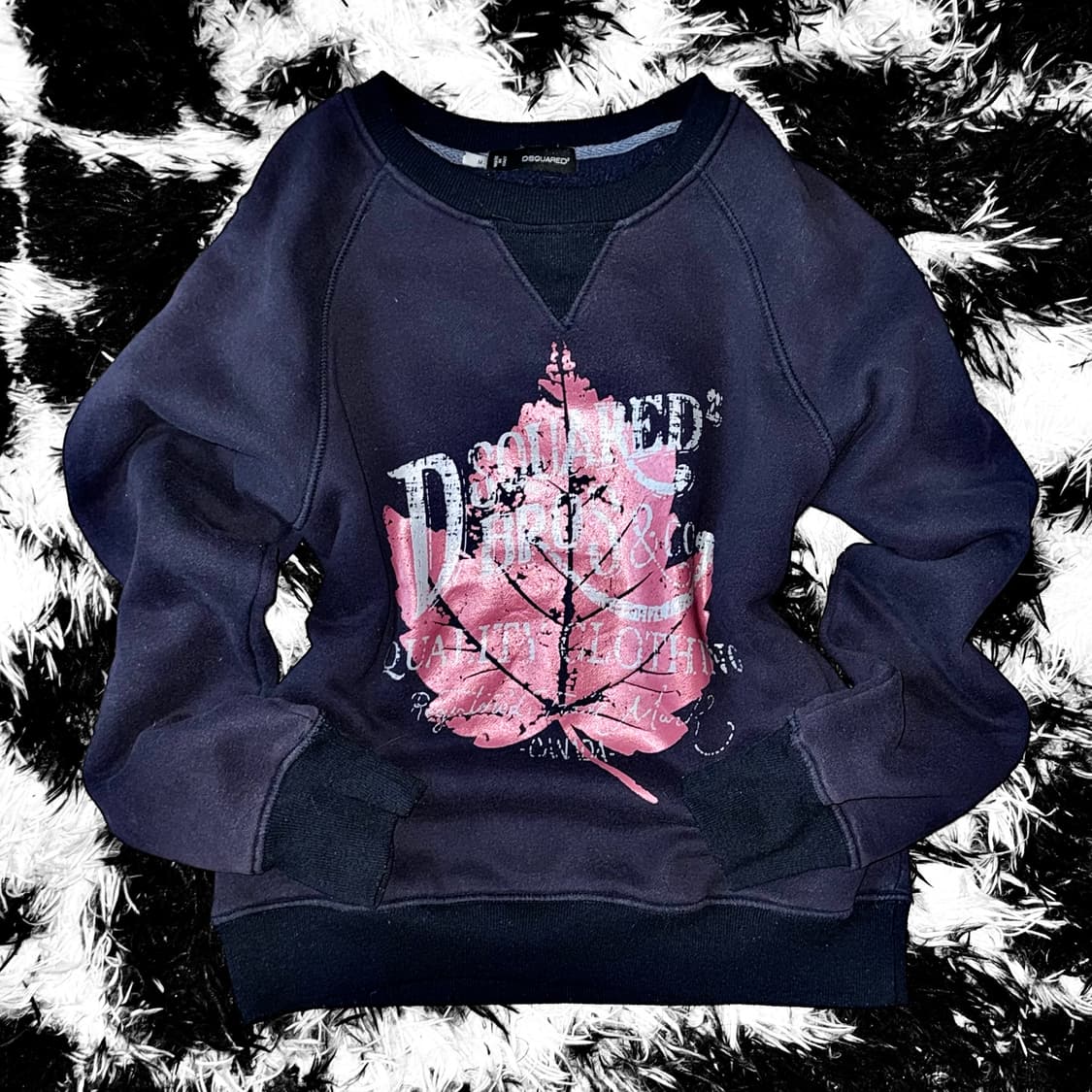 DISQUARED2 프린팅 맨투맨 티셔츠 상품이미지1