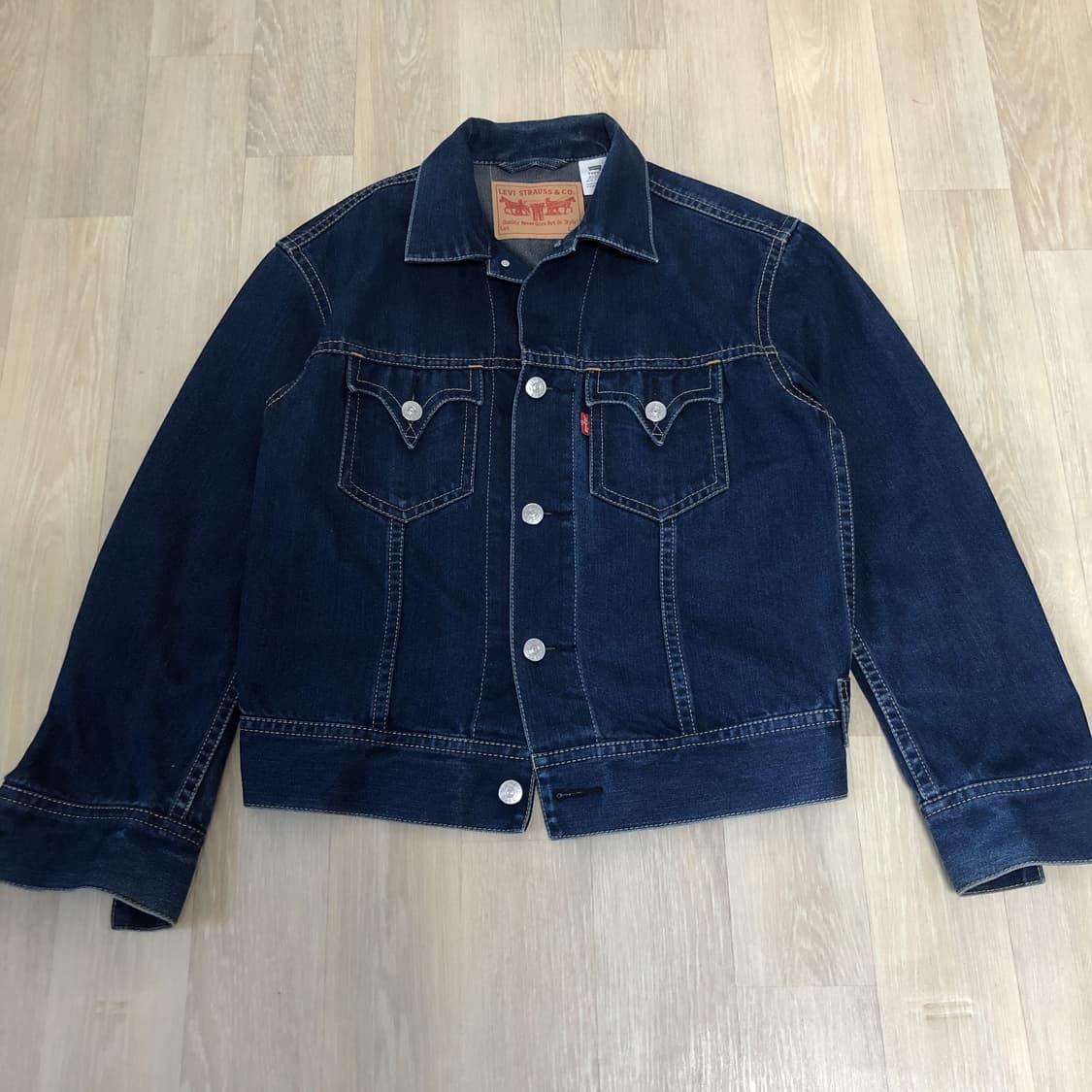 (L & 32) 리바이스 Levi's 타입원 TYPE-1 데님 자켓 팬츠 상품이미지2