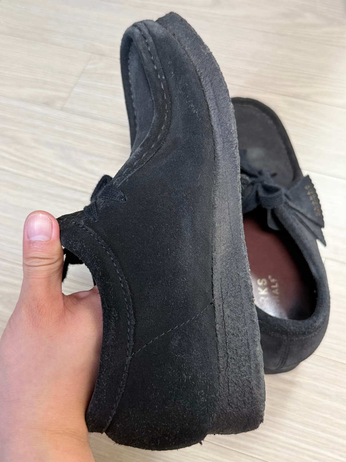 클락스 왈라비 블랙 255 7만원 상품이미지4