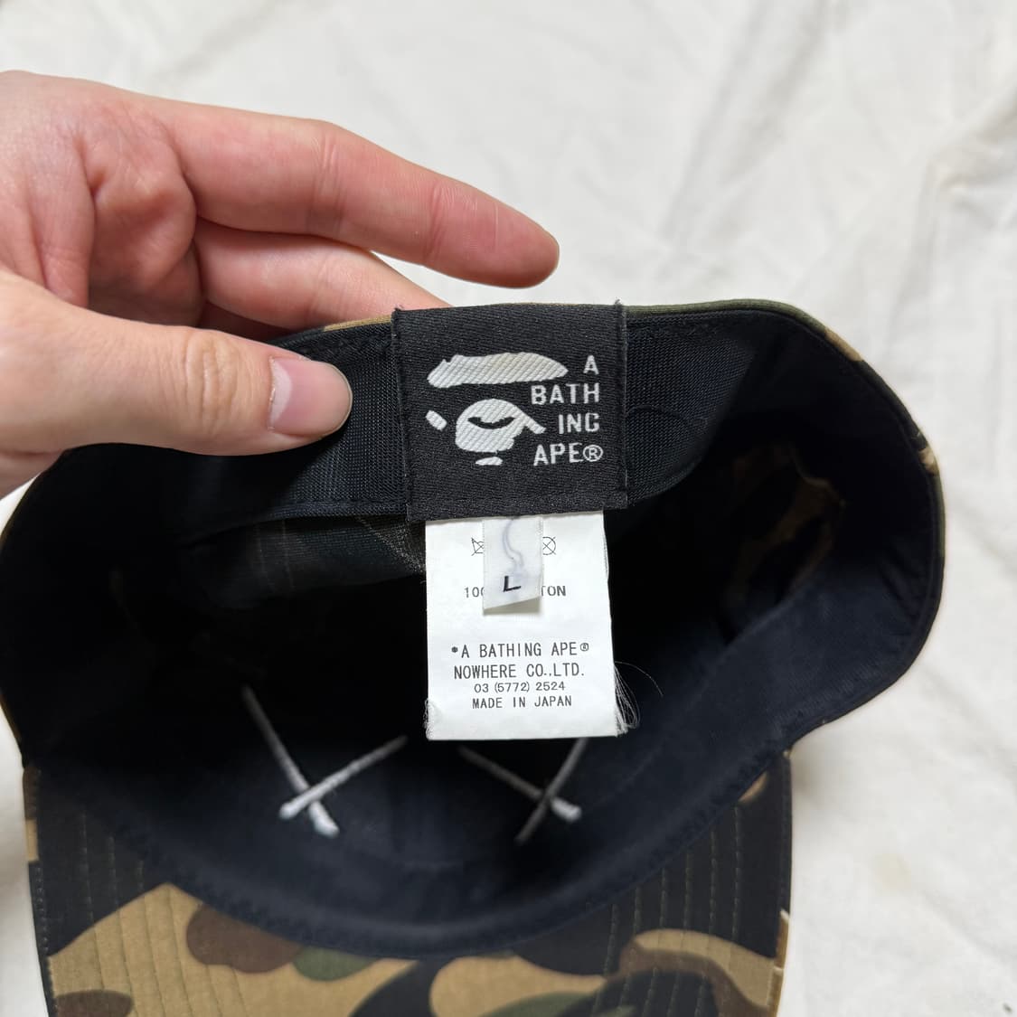 베이프 카우스 1st 카모 캡 그린 [L] 상품이미지6