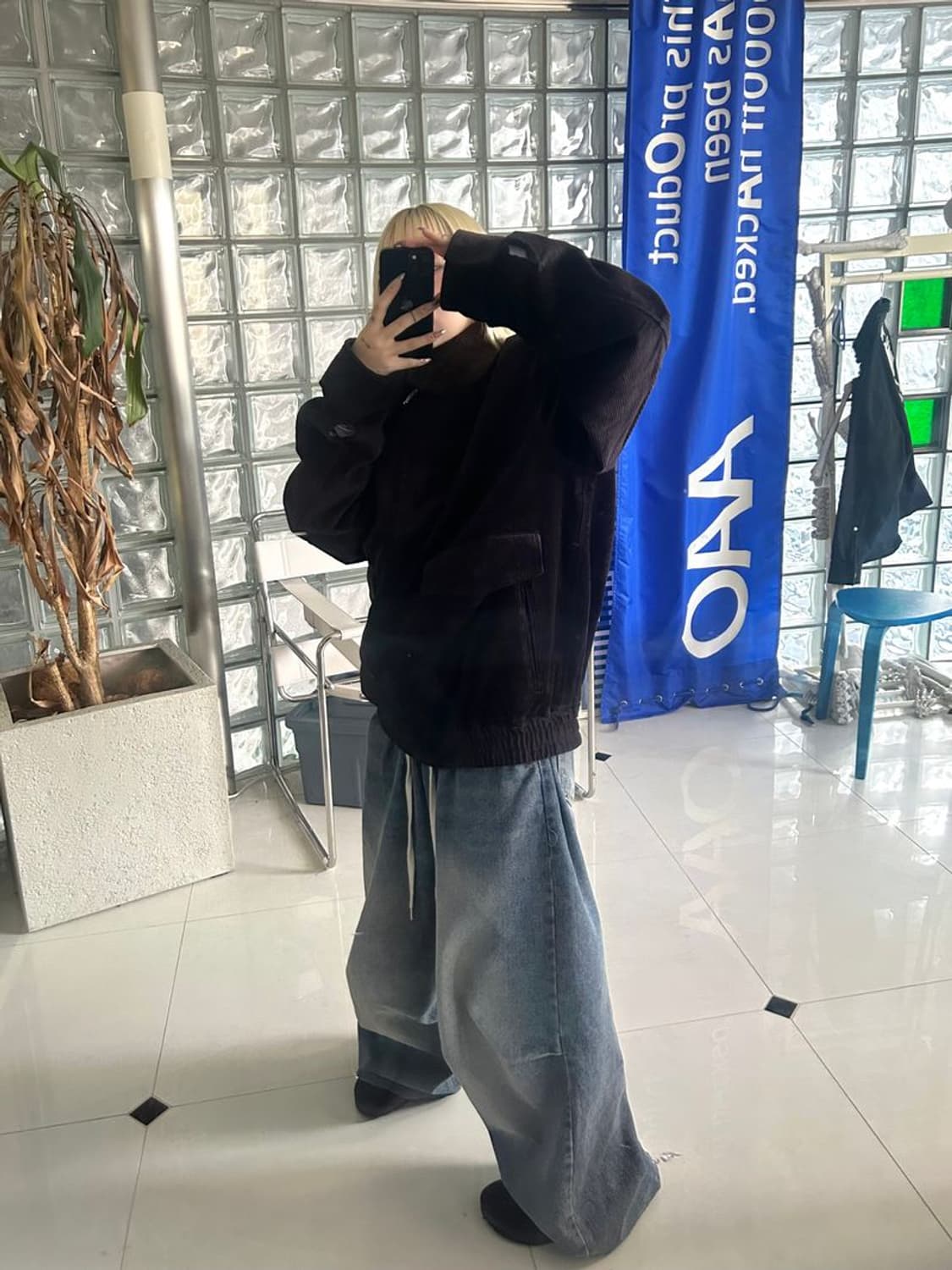 COTTON CORDUROY BLOUSON 코튼 코듀로이 블라우스 상품이미지2