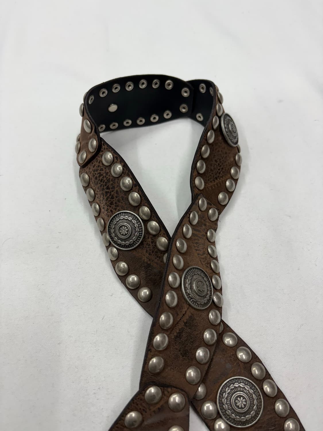 빈티지 웨스턴 스터드 버클 벨트 상품이미지5