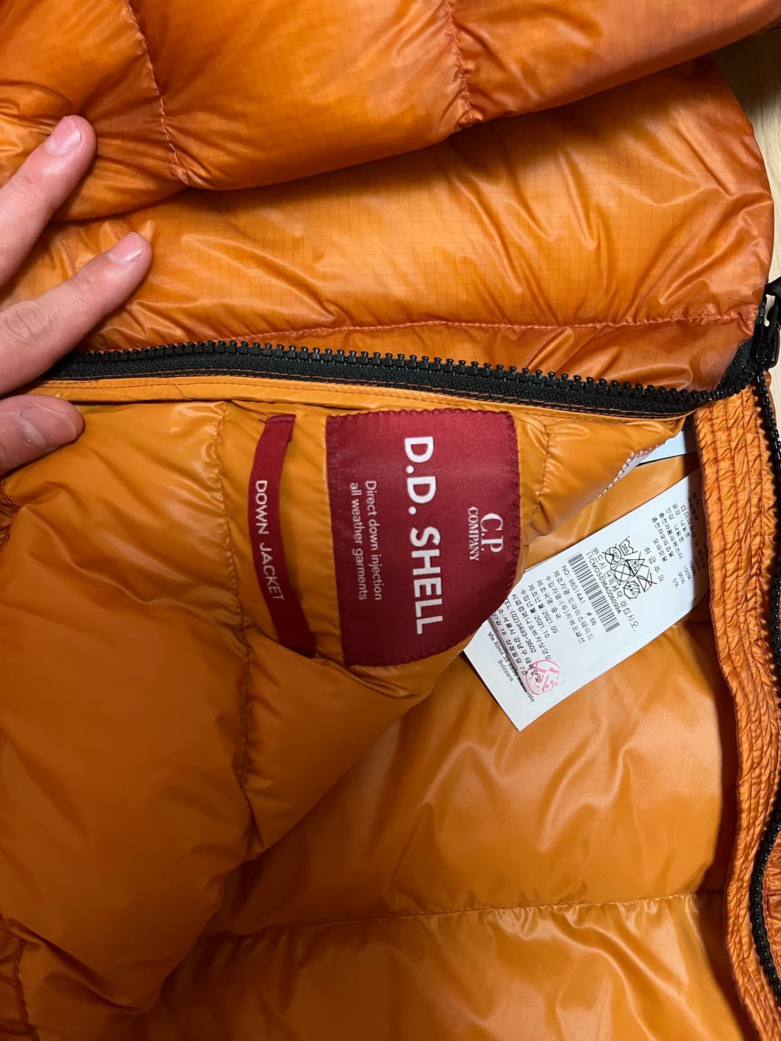 C.P컴퍼니 DD쉘 후드 아노락 다운파카 상품이미지3