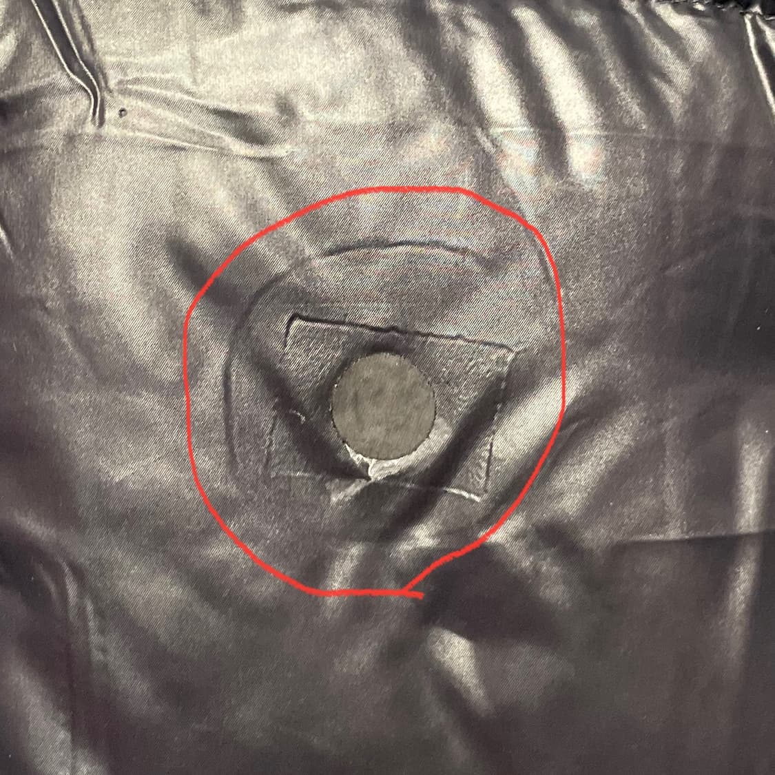 노스페이스 700 눕시 구스다운 블랙 유광 (해외판)    - 상품이미지8