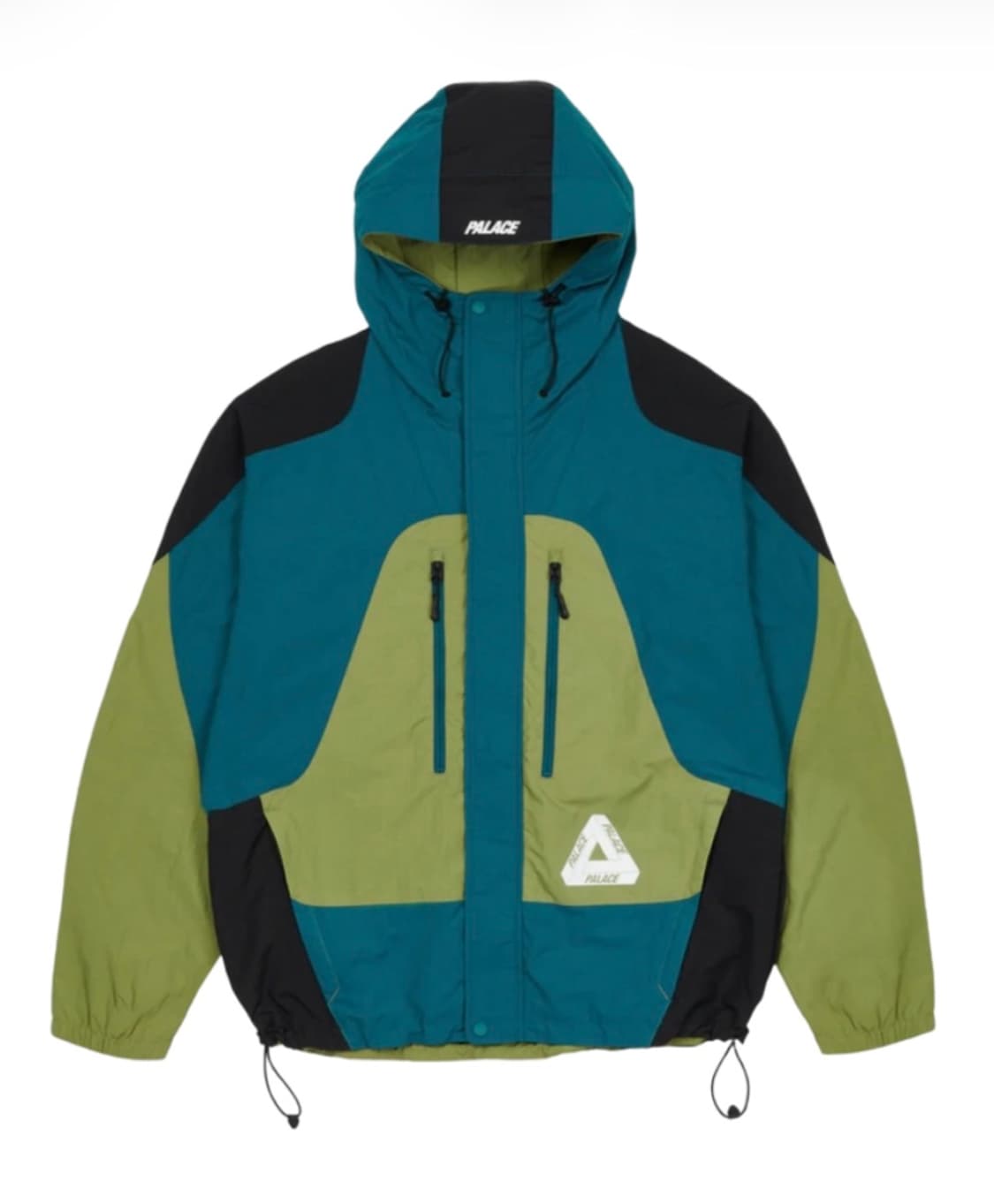 팔라스 파우더 자켓 블랙 올리브 틸 상품이미지1