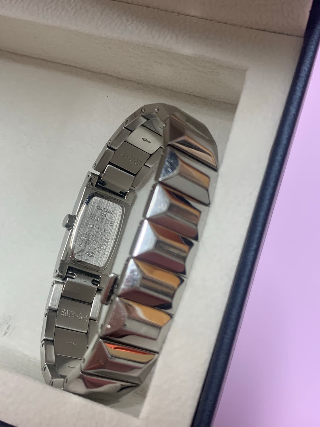 카반 드 주카zucca 실버 메탈 시계 상품이미지3