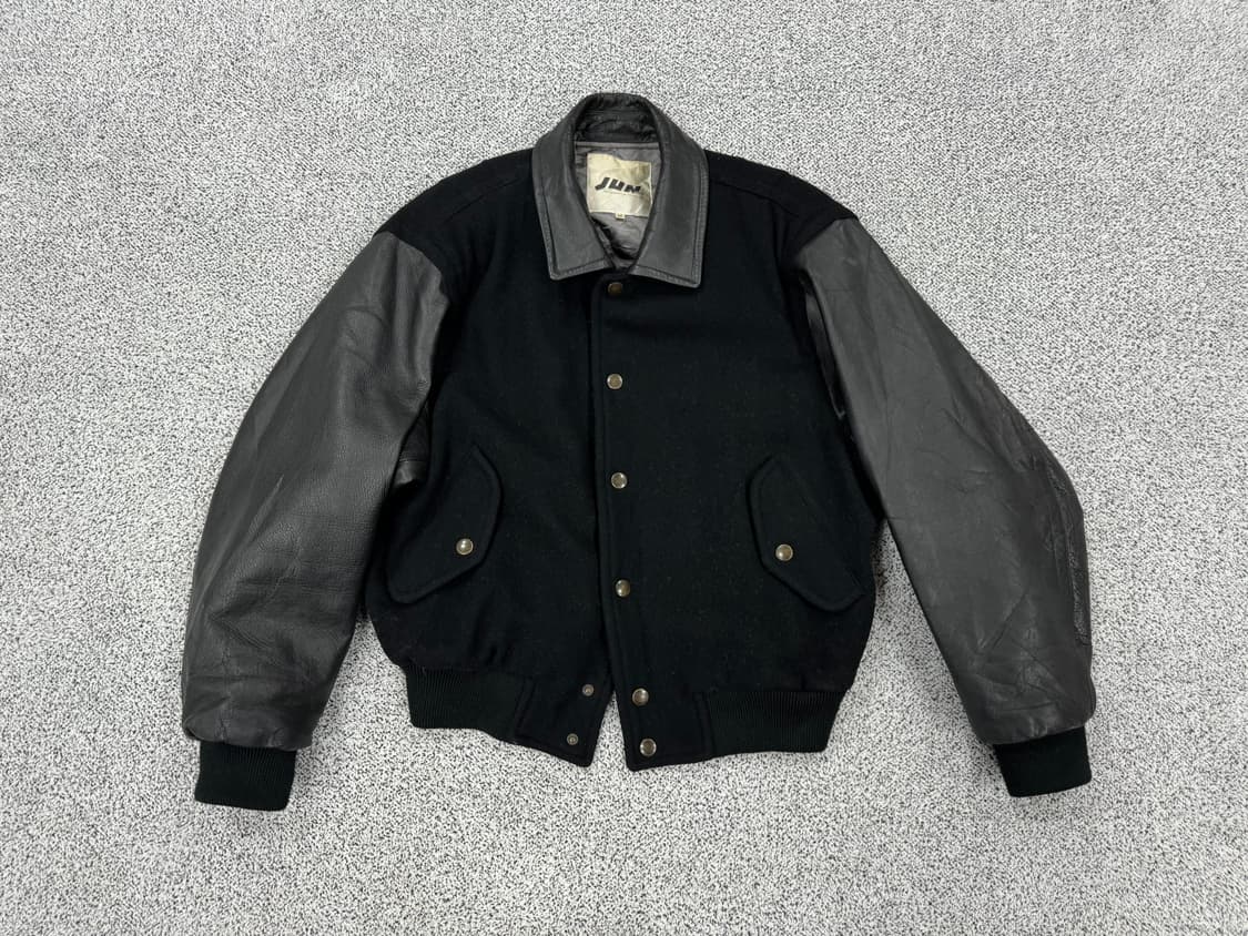 Junman japan 90s 레더 울바시티 상품이미지1