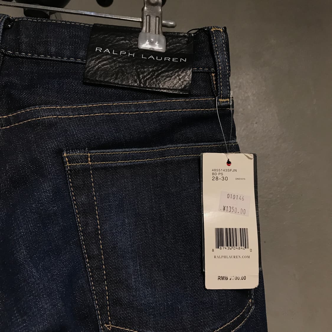 폴로 랄프로렌 데님 팬츠 새상품 S(W) 상품이미지4