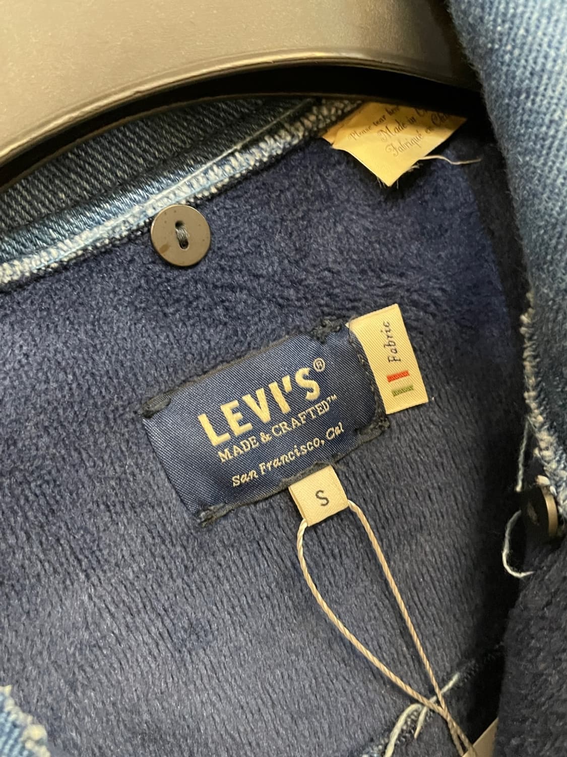 리바이스 메이드 앤 크래프티드 데님 트러커 트렌치 코트 상품이미지5