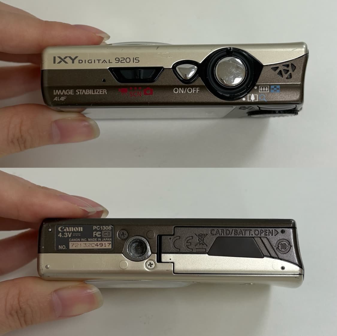캐논 ixy 920 (익서스 ixus 870 동일기종) 세은디카 상품이미지4