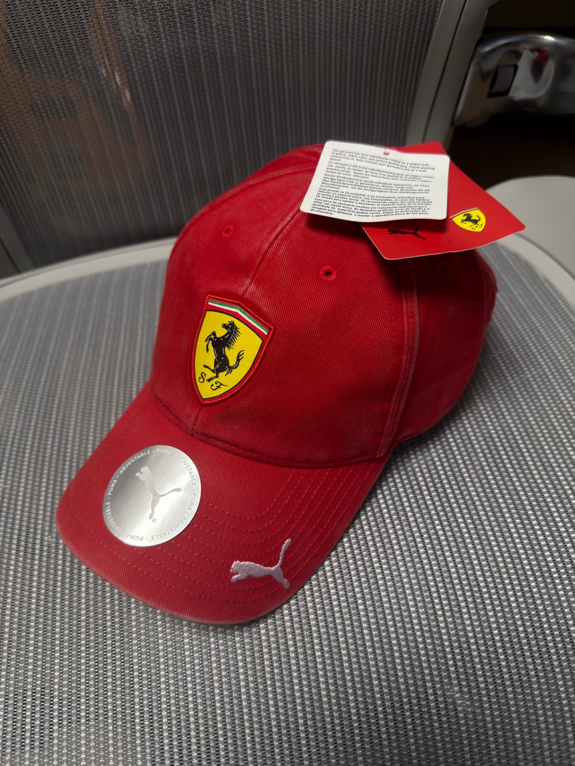 푸마x페라리 f1 레플리카 데저트 썬 에디션 캡 모자 상품이미지3