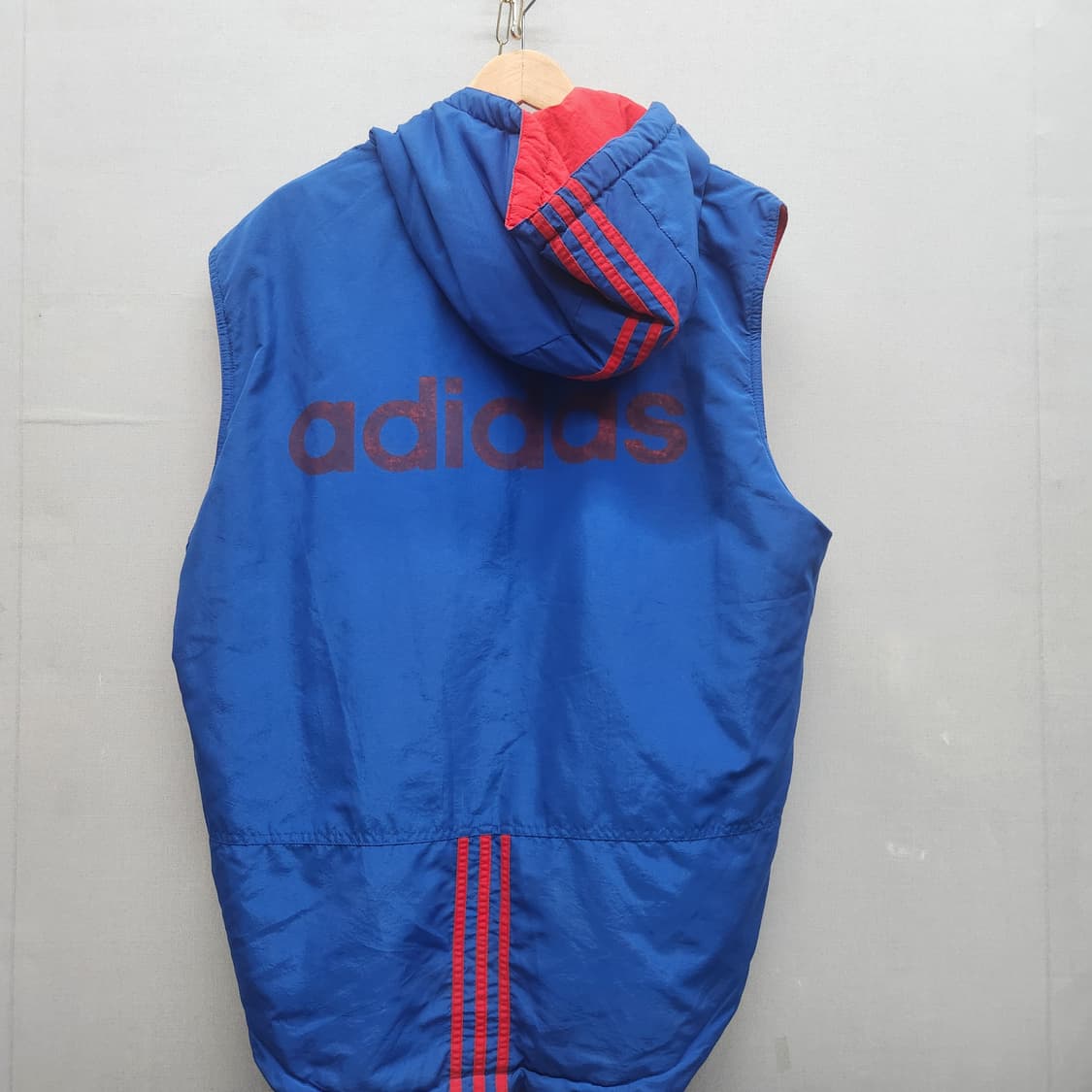 올드스쿨 아디다스 양면 패딩조끼 2XL 상품이미지5