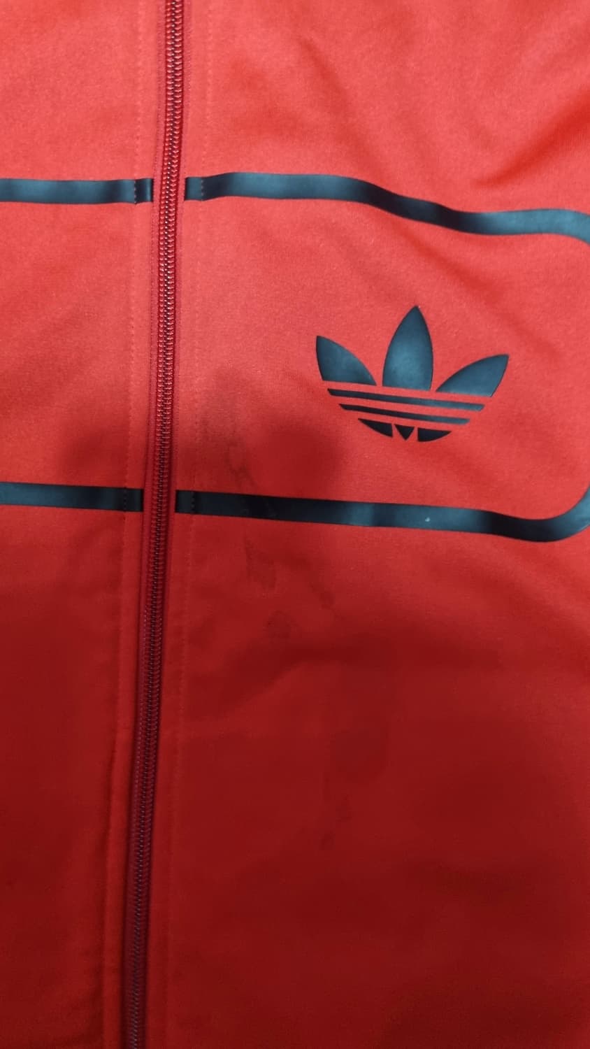  아디다스 레드 파이어 집업 져지 85 빈티지 상품이미지2