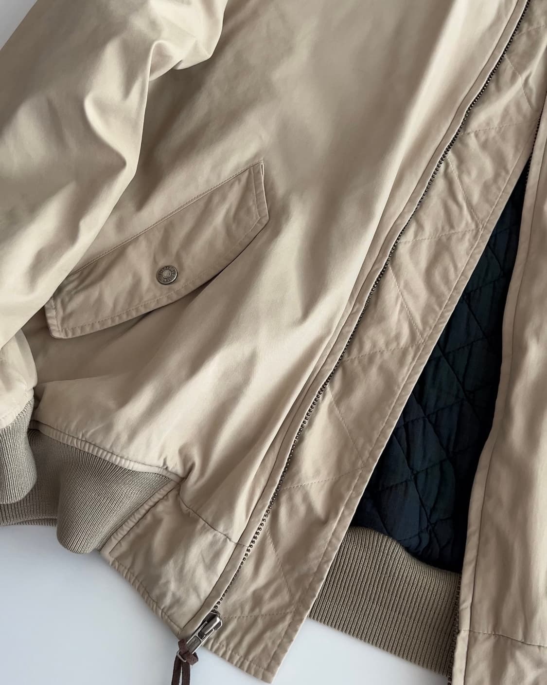 폴로 랄프로렌 퀼팅 안감 봄버 자켓  100 상품이미지5