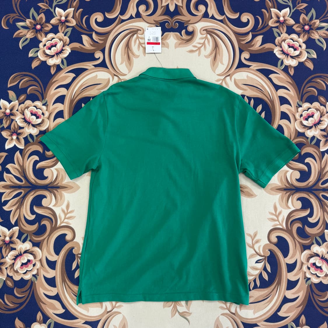 (L)나이키 Nike 베이직로고 PK반팔 카라티셔츠(그린,새상품) 상품이미지5