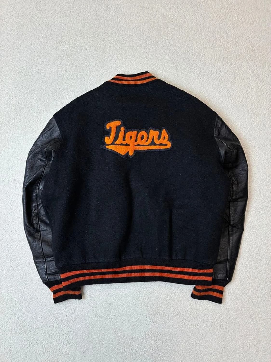 드롱 90's USA 헤비 소가죽 배색 바시티 자켓 PN6226 상품이미지1