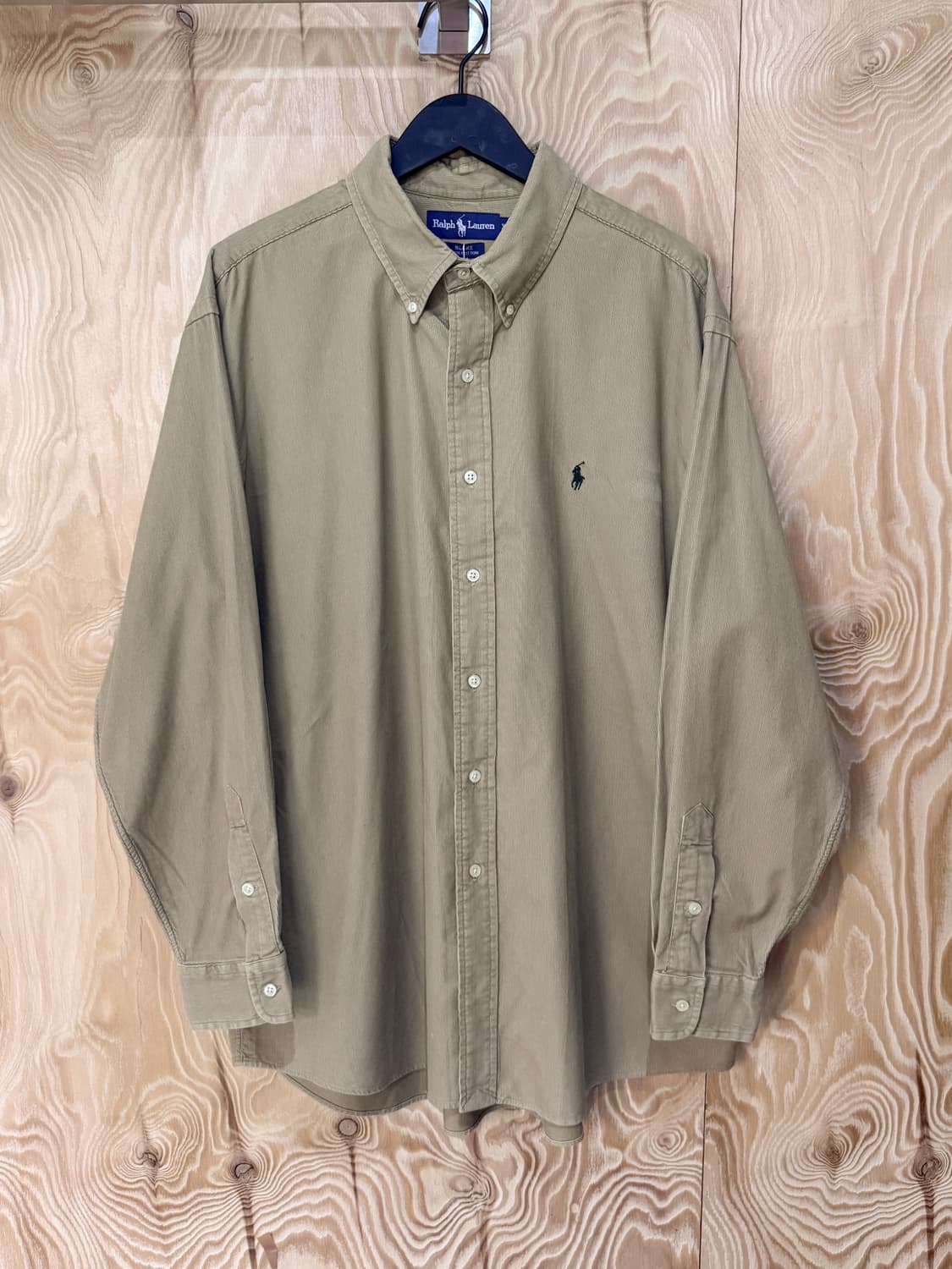 폴로랄프로렌 90‘s 블레이크 코듀로이 베이지 셔츠 상품이미지1