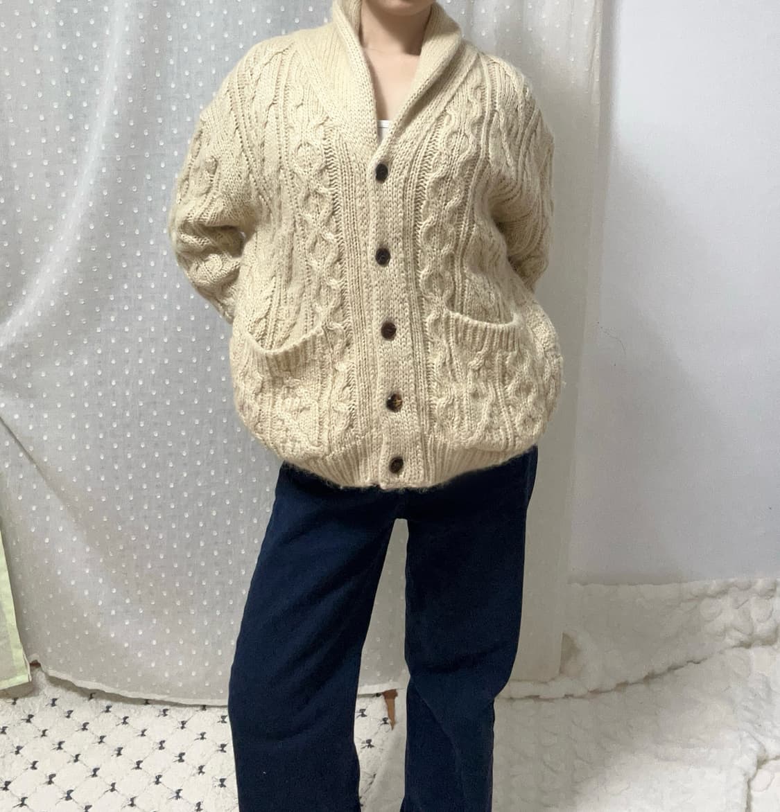 시엔느부티크 그랜드파파 가디건 리뉴얼 전 버전 상품이미지1