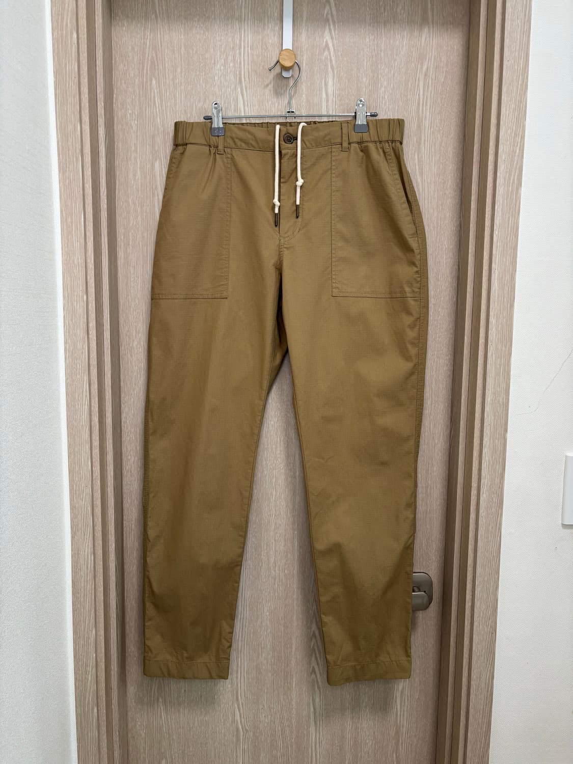 새상품급)시리즈 배기핏 밴딩팬츠82(32)/베이지 상품이미지1