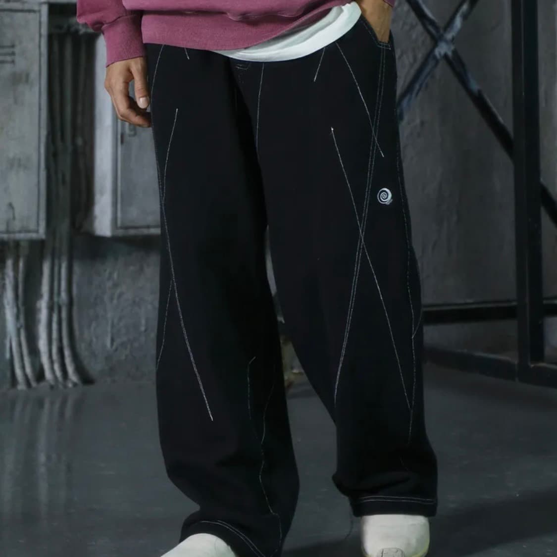 트래블 트레이닝 팬츠 블랙 m 사이즈 상품이미지7