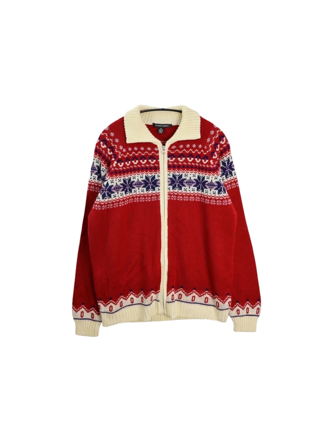 SHOER DANCE 노리딕 패턴 집업 가디건 상품이미지3