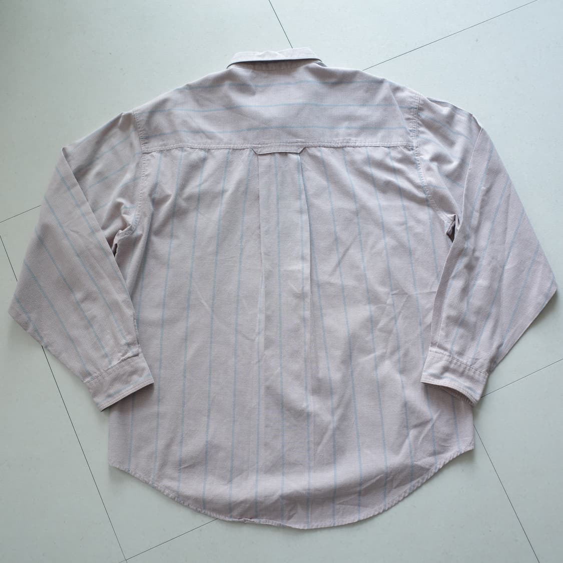 90s 리바이스 실버탭 빈티지 스트라이프 셔츠 L 상품이미지7