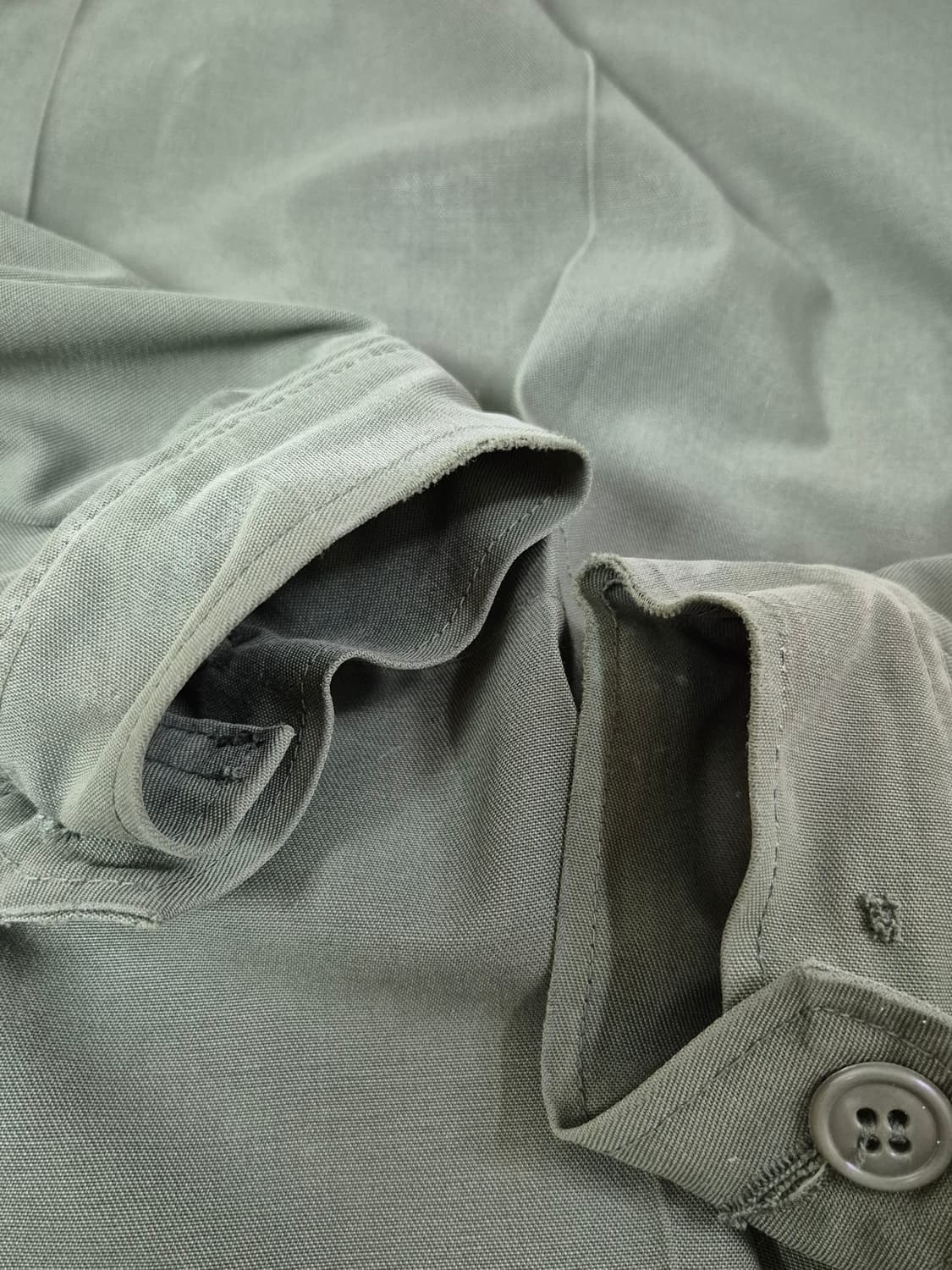 육군 구형 6사단 수색대대 병장 민무늬 야전상의 전투복 상의 자켓 (L) 상품이미지7