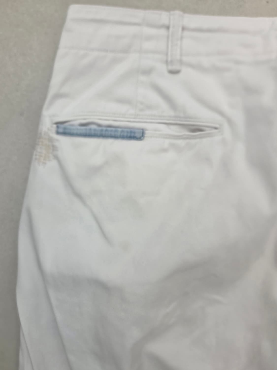 폴로 랄프로렌 디스트레스트 화이트 팬츠 상품이미지8