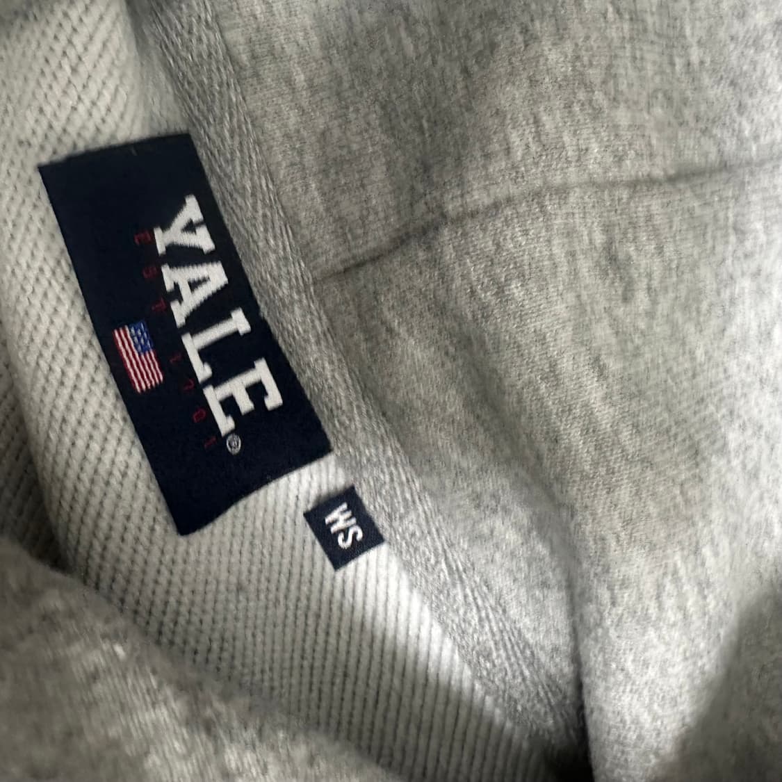 YALE 예일 여성 후드티셔츠 그레이 S 상품이미지4