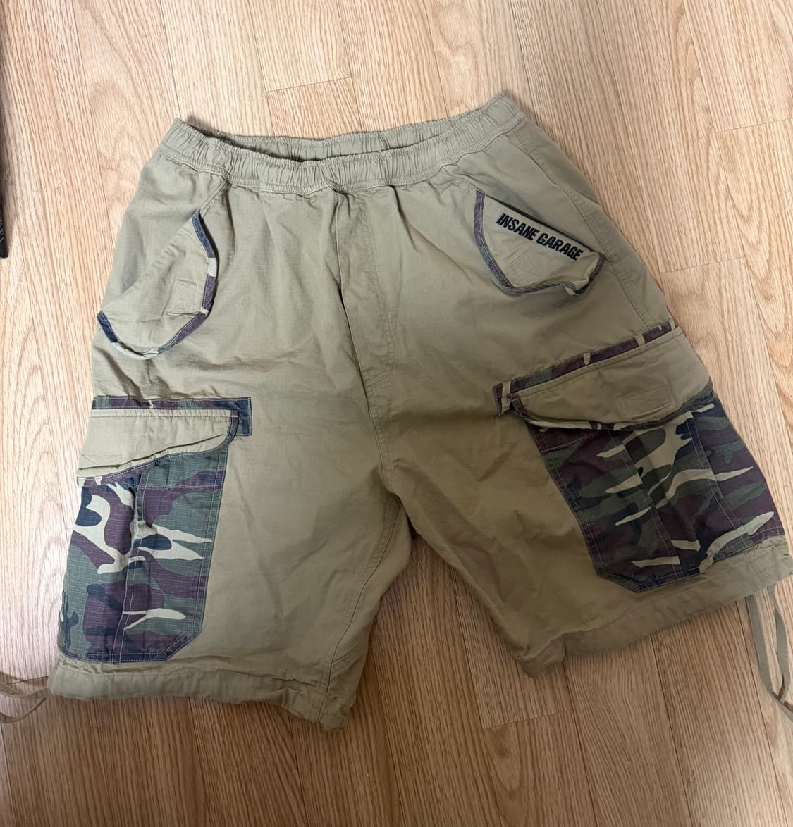 인세인개러지 워시드 카고 팬츠 2사이즈 상품이미지1
