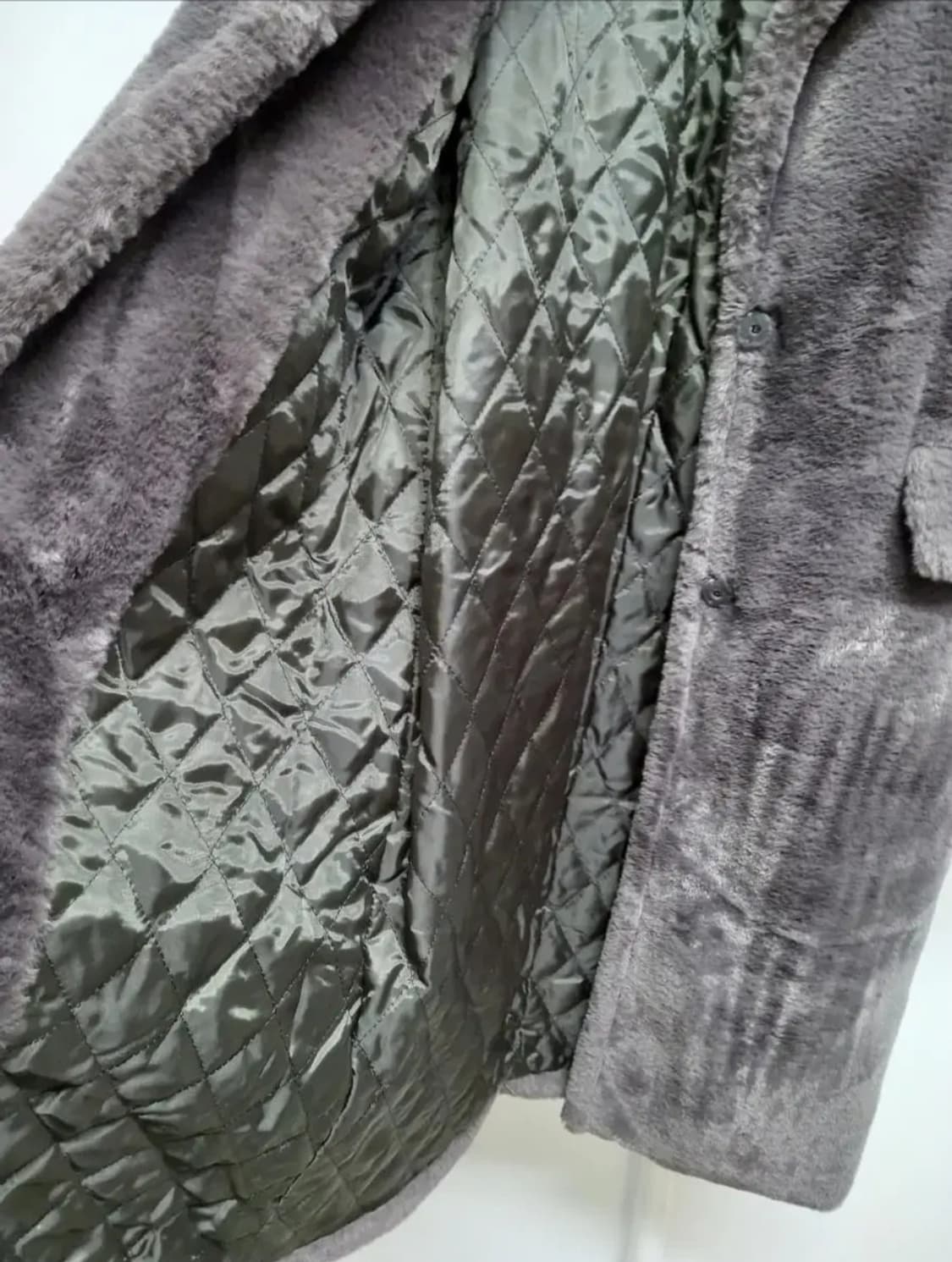 새 신드롬 페이크 밍크퍼 맥시 코트 F 상품이미지7