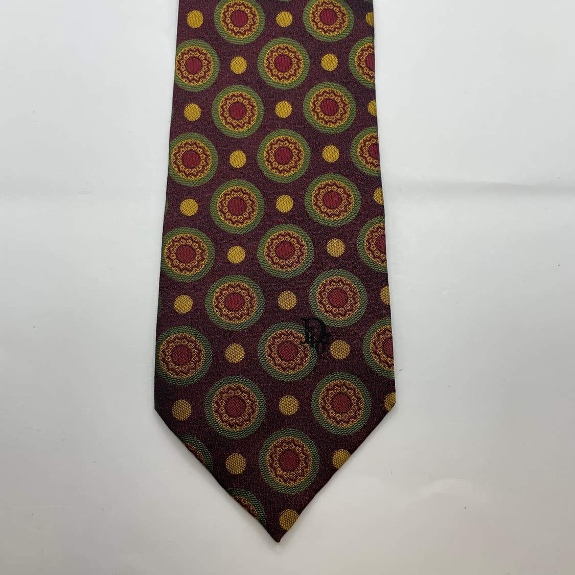 885) (Christian DIOR) 크리스찬 디올 패턴 넥타이 상품이미지3