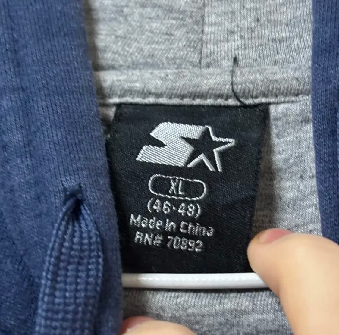 스타터 네이비 후드집업  상품이미지4